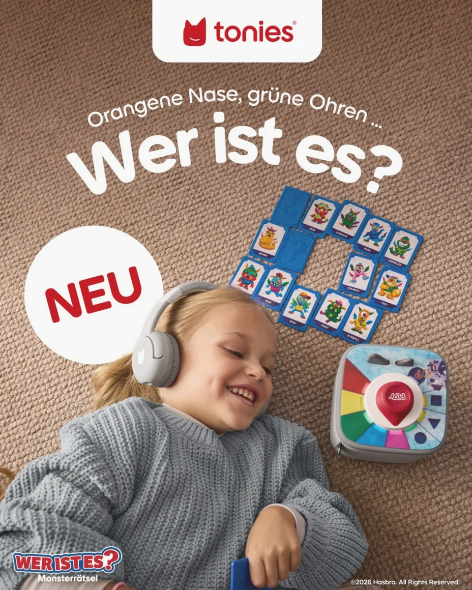 Dürfen wir vorstellen: Ab sofort gibt es exklusiv für Tonieplay „Wer ist es – Monsterrätsel“. Erlebt den Rateklassiker…