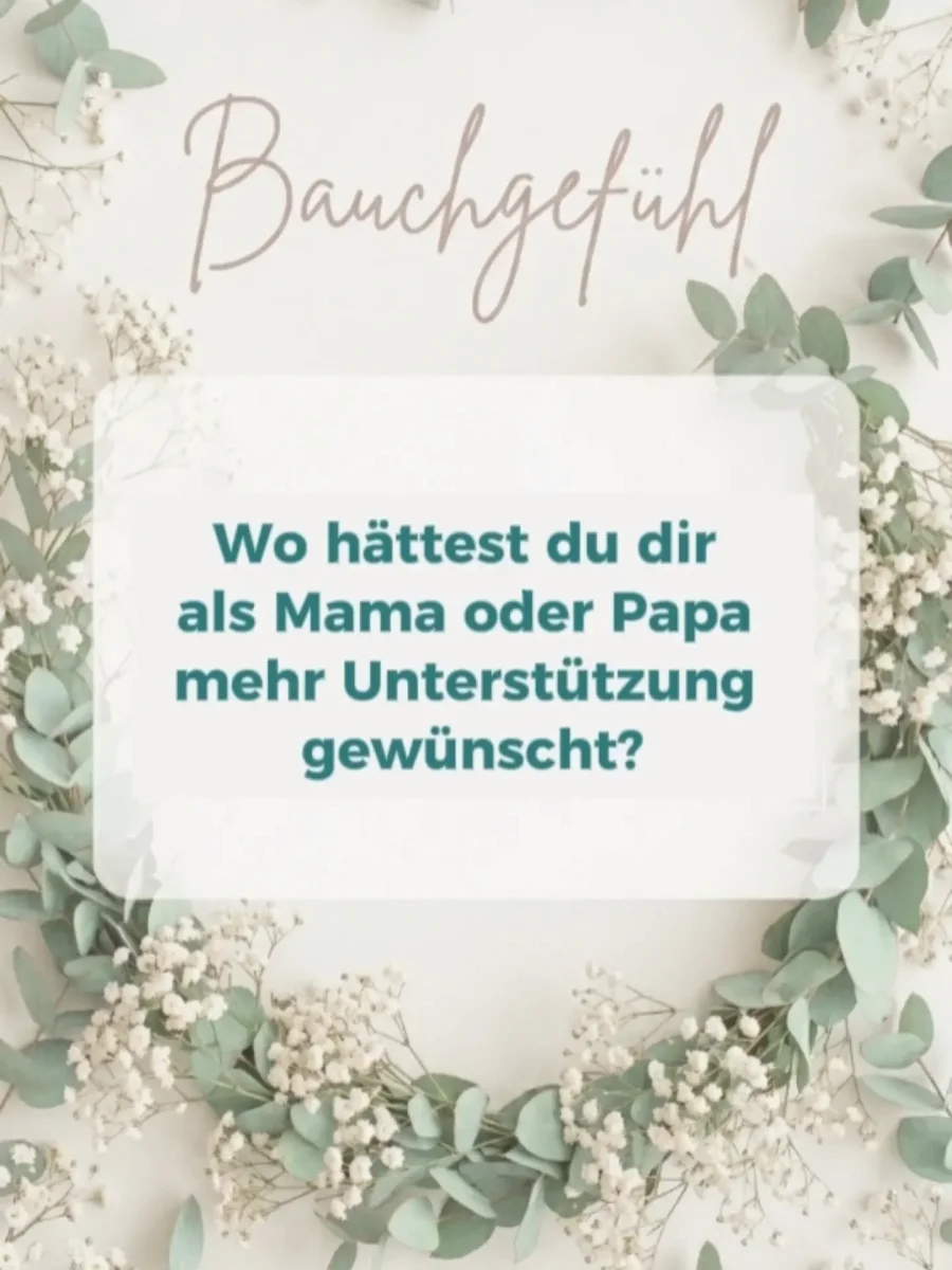 Manchmal braucht es gar nicht noch einen guten Ratschlag. Manchmal hätte man sich einfach gewünscht, dass jemand da ist…