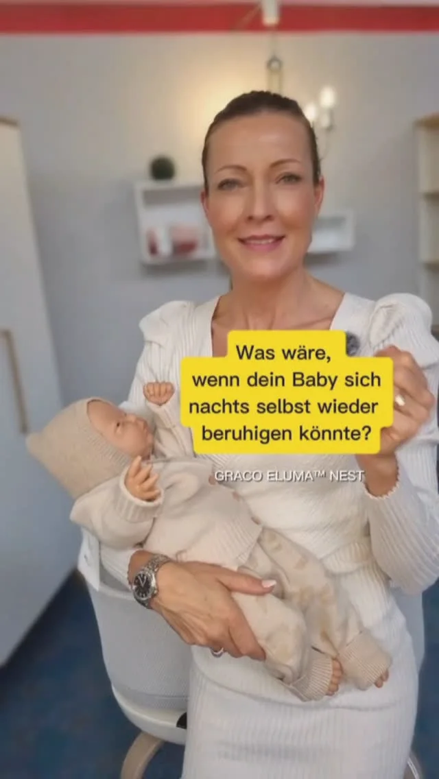 Manchmal braucht es nachts gar nicht viel. 🤍 Ein bisschen Bewegung. Ein vertrautes Geräusch. Ein Moment Ruhe. Das Graco…